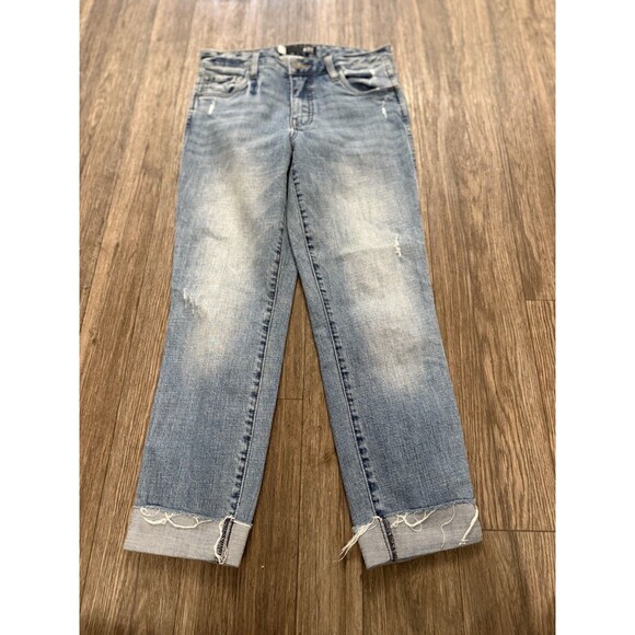 Kut from the Kloth Size 2 Catherine Fab Ab High Rise Boyfriend Blue Jeans - Picture 11 of 14